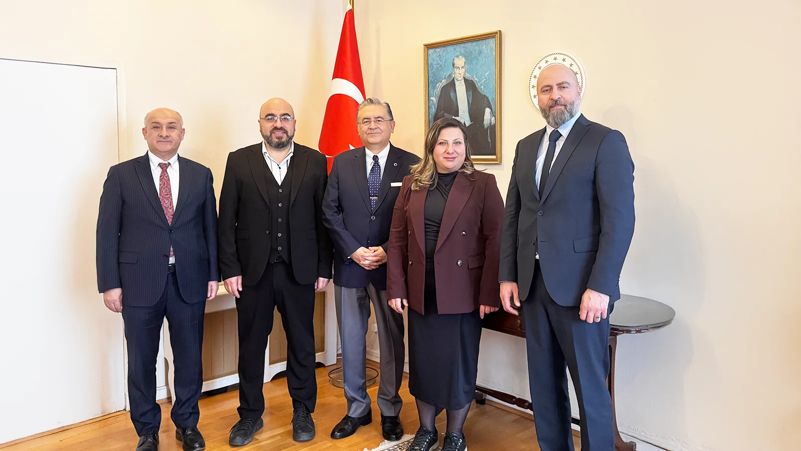 Turkish Business Forum Visits Consul General Dr. Hasan Ulusoy