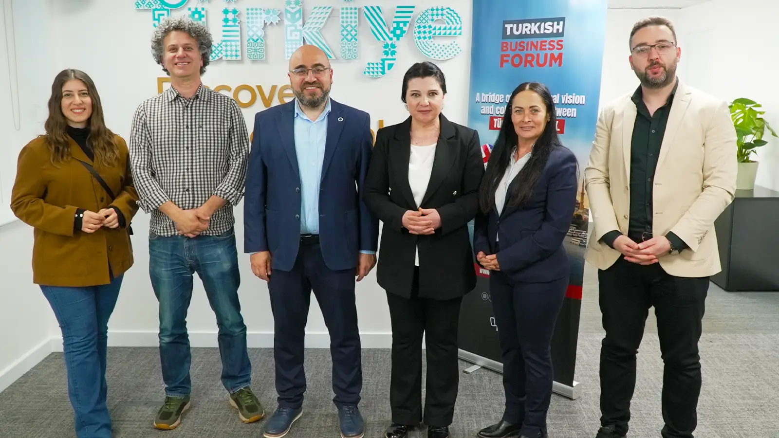 Panel discussion "From Identity to Revenue" at the Turkish Business Forum's strategic branding and sales event in London, May 2026.
