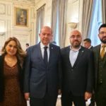 Dr Murat Dağıtmaç and the Turkish Business Forum board members receiving the Rising Business Platform of the Year award at the 24th European Quality Summit in London.