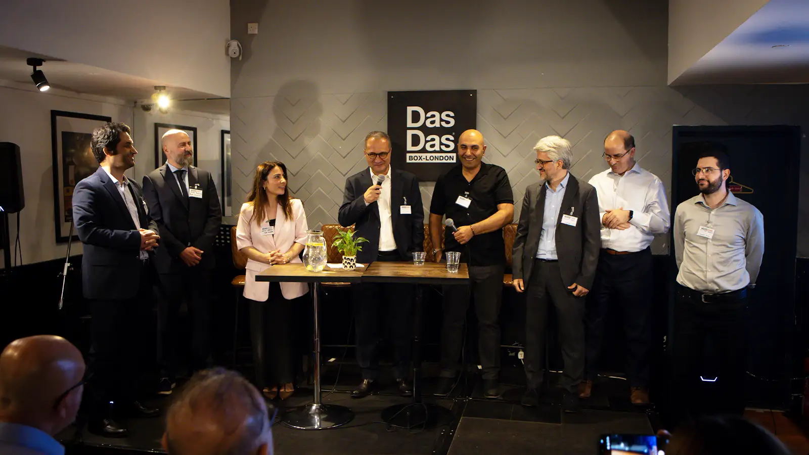 Panellists discussing AI during the Turkish Business Forum panel at DasDas Box, London