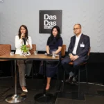 Speakers and moderator on stage during the Turkish Business Forum AI panel at DasDas Box in London
